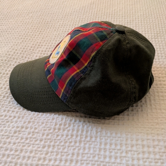 Vintage Boy Scouts Plaid Baseball Cap with Patch - Picture 5 of 6